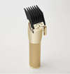 BaBylissPRO hair trimmer with black attachments on a white background