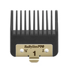 BaBylissPRO hair comb attachment on a white background