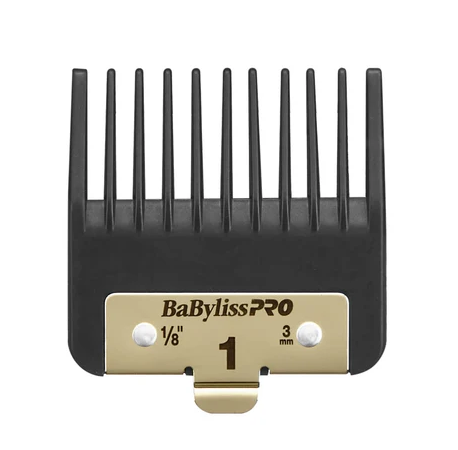 BaBylissPRO hair comb attachment on a white background