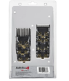 Packaging of BaByliss4 hair clipper attachments on a white background