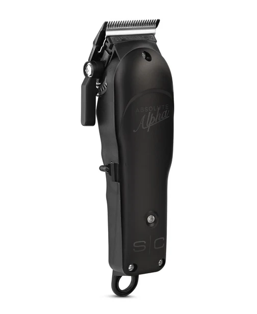 Black clipper with brand logo on a white background