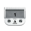 Andis clipper blade with size 1 on a white background