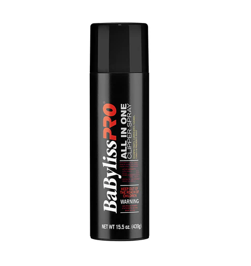 BaByliss Pro hair product can on a white background