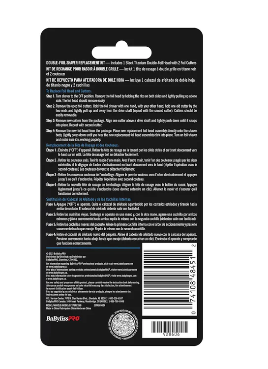 Back of a product packaging with text and a barcode on a white background