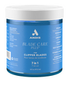 Andis Blade Care Plus jar for clipper blades on a white background