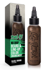 Tomb 45 beard and line-up color enhancement bottle and packaging on a white background