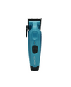 Blue hair clipper on a white background