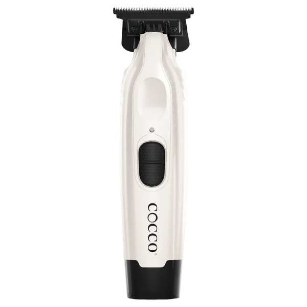 White and black hair trimmer with 'COCCO' branding on a white background