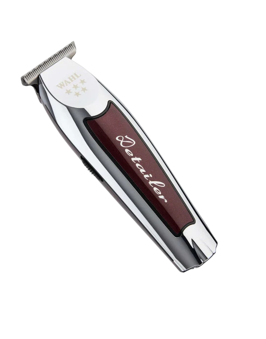 Hair trimmer with 'Wahl' branding on a white background