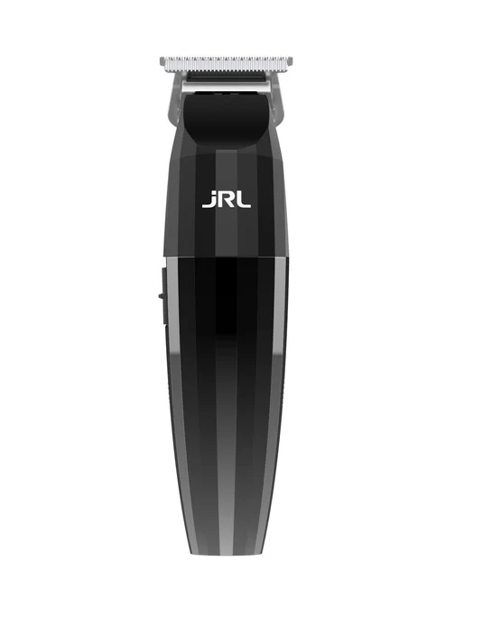Black hair trimmer with 'JRL' branding on a white background