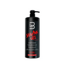 L3VEL3 flame 1000ml Shaving gel bottle with pump on a white background