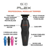 SC Flex professional modular trimmer with features listed on a white background