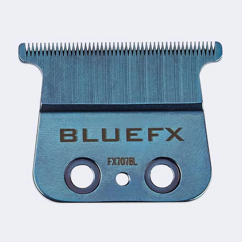 BlueFX trimmer blade on a white background