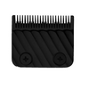 Black hair clipper comb on a white background