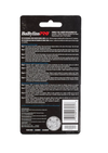 Back of a BabylissPro packaging with text and barcode on a white background