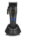 Black hair clipper with 'SC' branding on a white background