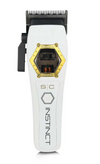 Hair clipper with 'SC Instinct' branding on a white background