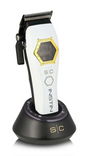 Hair clipper with digital display on a white background