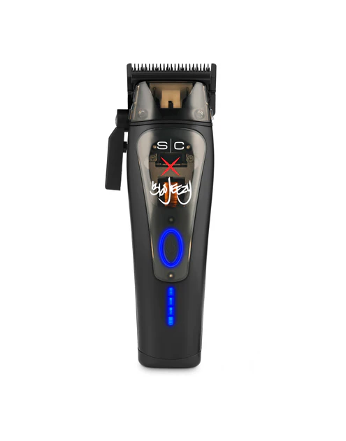 Hair clipper with visible brand logo on a white background