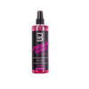 L3VEL3 rose Aftershave Cologne bottle on a white background