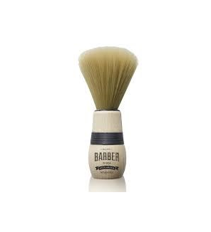 Marmara Shaving brush with bristle head and wooden handle on a white background