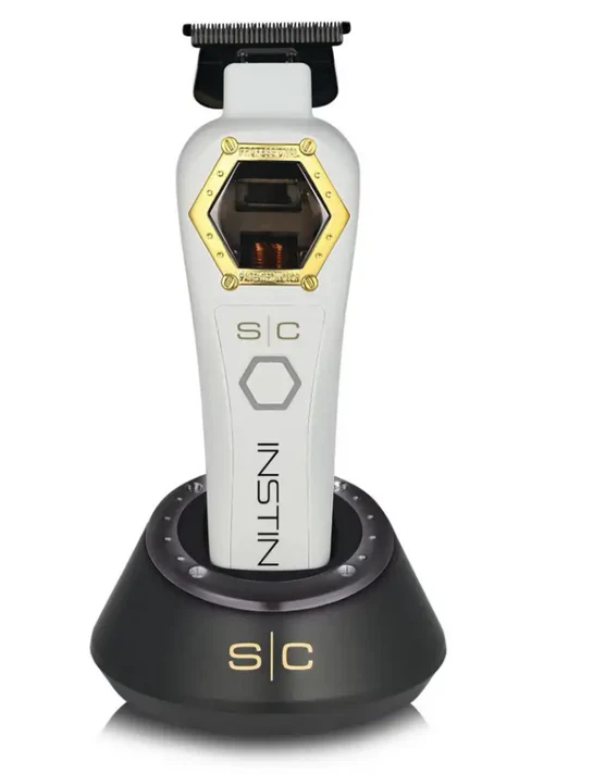 Hair trimmer with 'SIC' branding on a white background