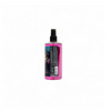 Rolda Pink spray bottle with black nozzle on a white background