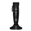 Black hair clipper with digital display on a white background