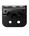 Black hair trimmer blade on a white background