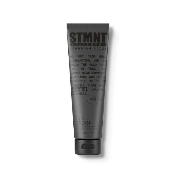 Tube of STMNT Curl Cream on a white background