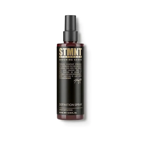 STMNT Definition Spray bottle on a white background