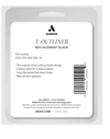 Andis T-Outliner replacement blade packaging with branding and product details.