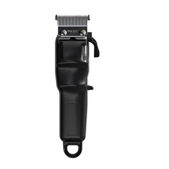 Black hair clipper on a white background