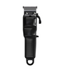 Black hair clipper on a white background