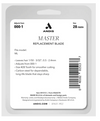 Andis master replacement blade packaging with label and barcode