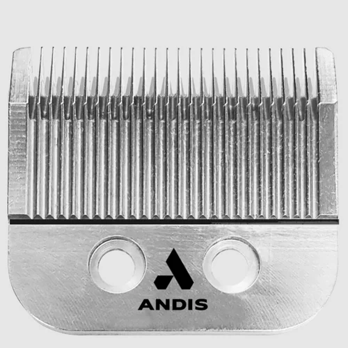 Andis clipper blade on a white background