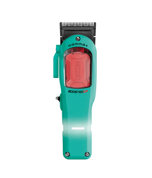 Hair clipper with gradient design on a white background
