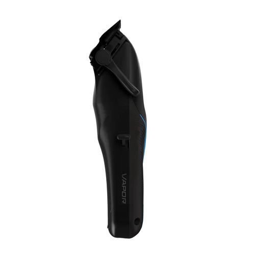 Black hair clipper with 'Vapor' branding on a white background