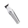 Silver hair trimmer on a white background