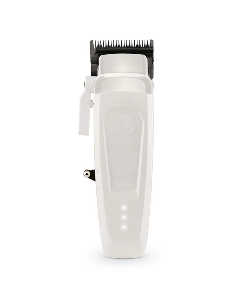 White hair clipper on a white background