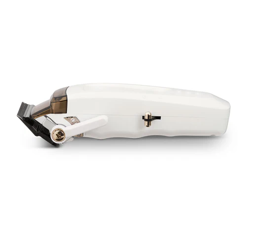 White grooming tool on a white background