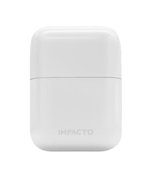White Impacto shaver on a white background