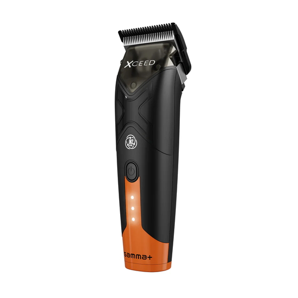 Hair clipper with 'Xceed' branding on a white background