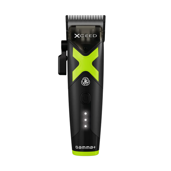 Hair clipper with Xceed branding on a white background