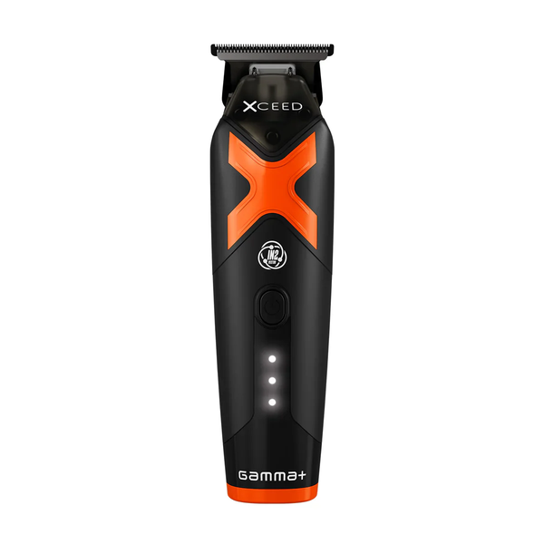 Black and orange hair trimmer with 'Xceed' branding on a white background